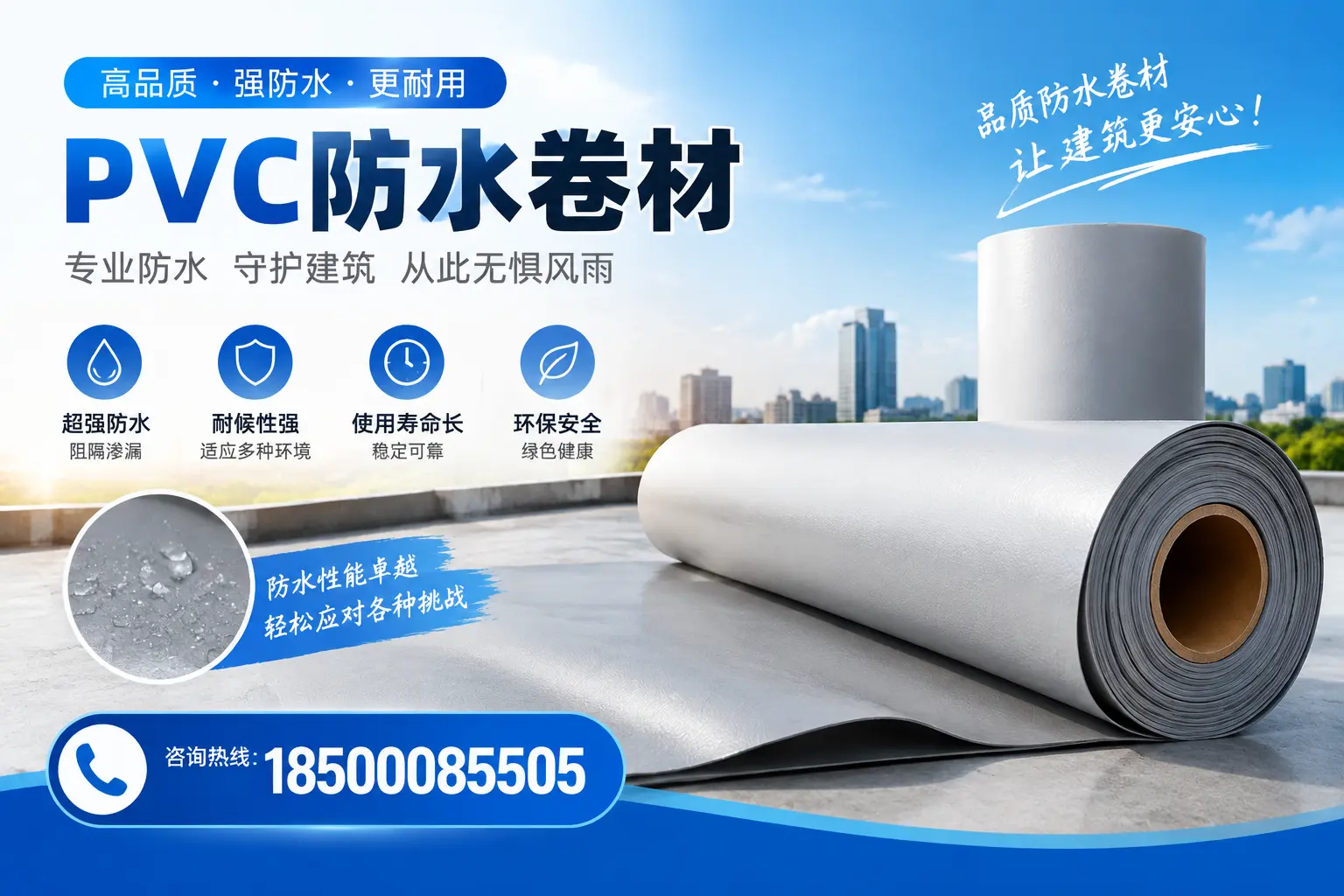 如何选择高质量的PVC防水卷材？保定消费者必看指南