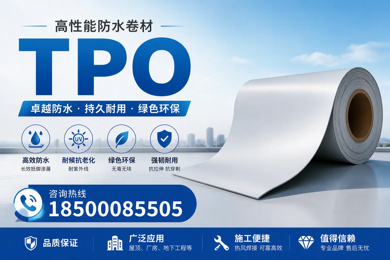 TPO材料的环保特性及其在保定的应用
